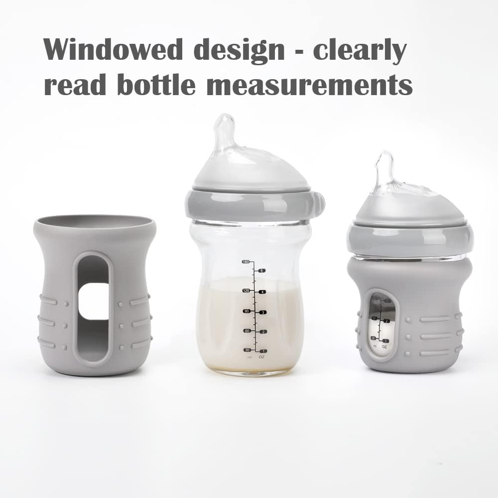 Silicone Glass Baby Bottle Cover