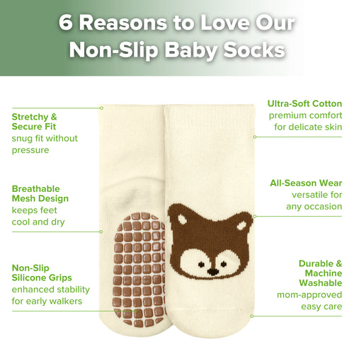 haakaa Anti-slip Sock Set - 5 Pack