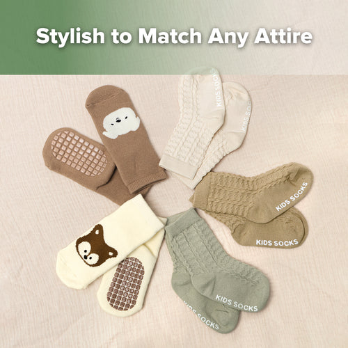 haakaa Anti-slip Sock Set - 5 Pack