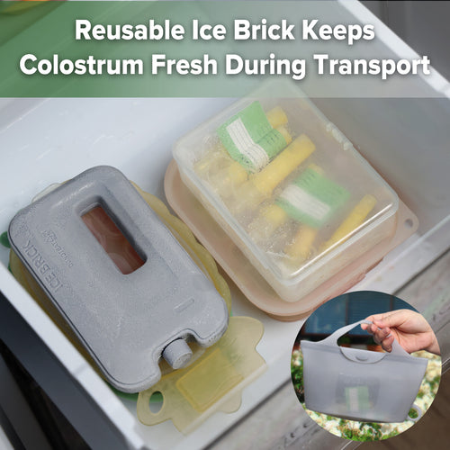 Colostrum Essentials Pack - 4ml Collector (6pcs) + 750ml Steriliser Bag + Ice Brick