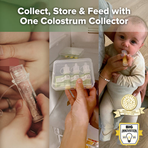 Colostrum Essentials Pack - 4ml Collector (6pcs) + 750ml Steriliser Bag + Ice Brick