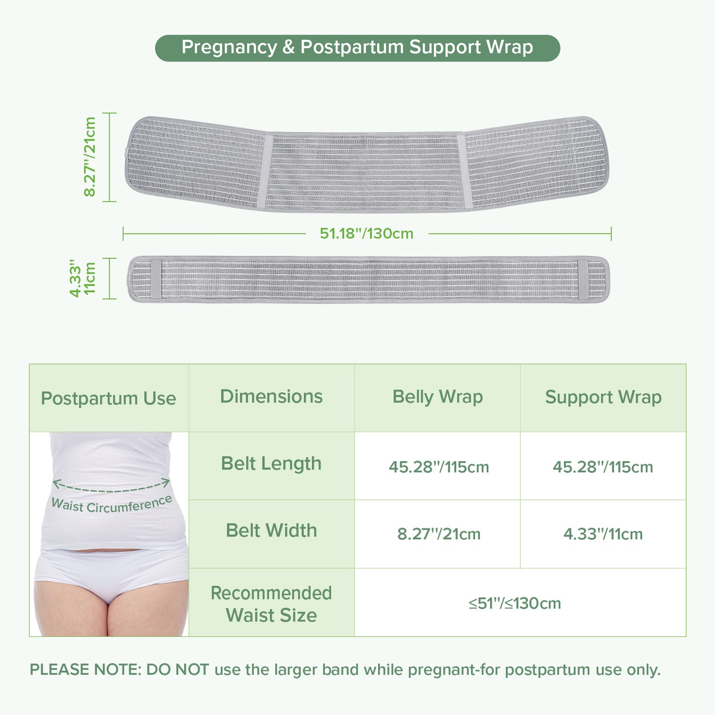 Haakaa Pregnancy & Postpartum Support Wrap