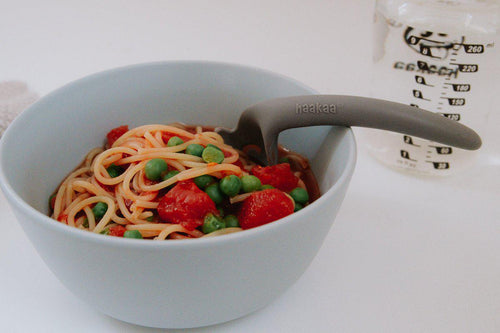 Silicone Self-Feeding Spoon Set