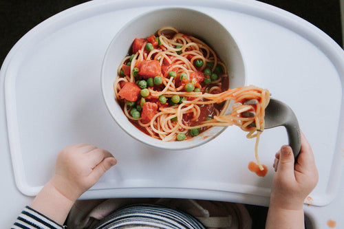 Silicone Self-Feeding Spoon Set