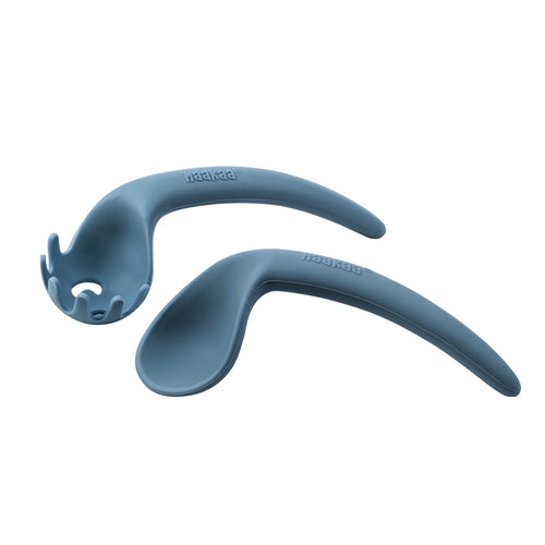 Silicone Self-Feeding Spoon Set