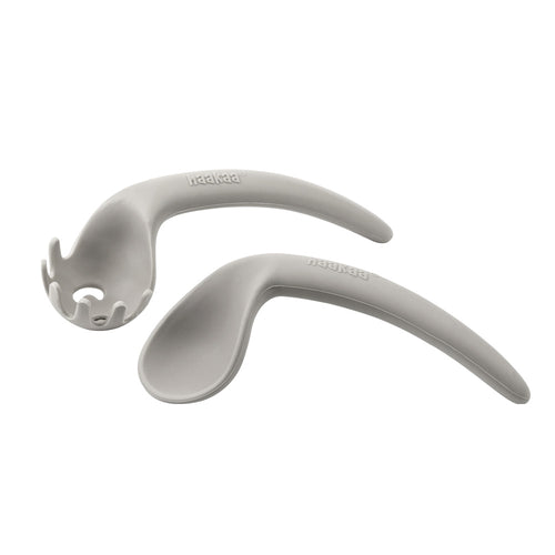 Silicone Self-Feeding Spoon Set