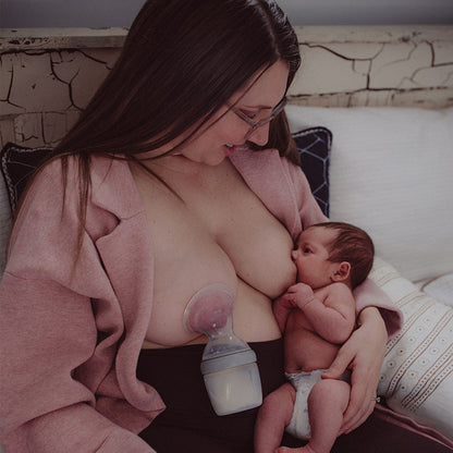 Generation 3 160/250ml Silicone Breast Pump & Silicone Cap Set