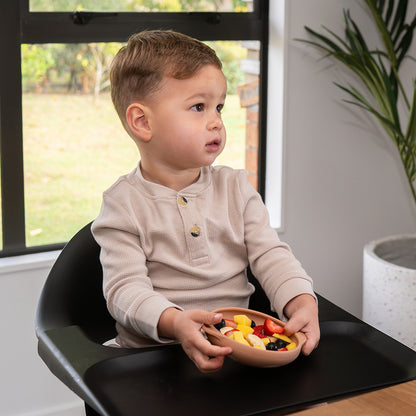 Silicone Mushroom Bowl & Bendy Cutlery Set