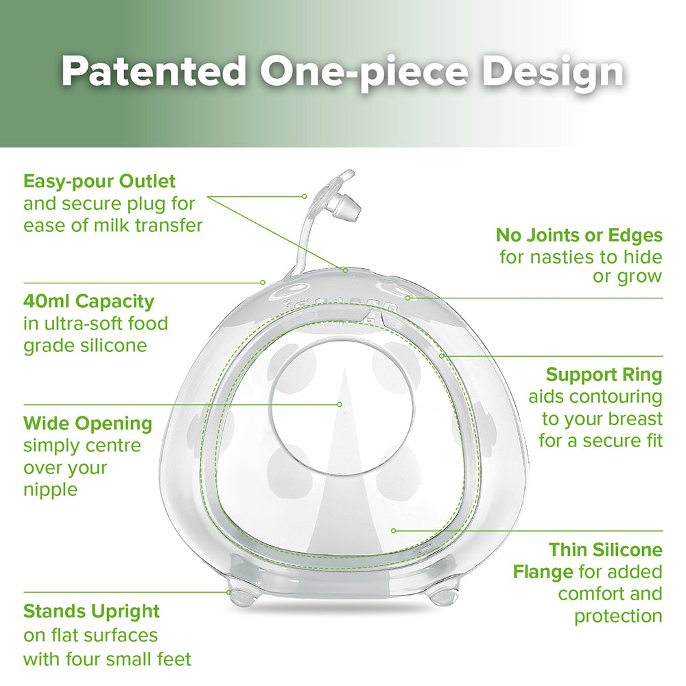 Ladybug Medical-Grade Silicone Breast Milk Collector