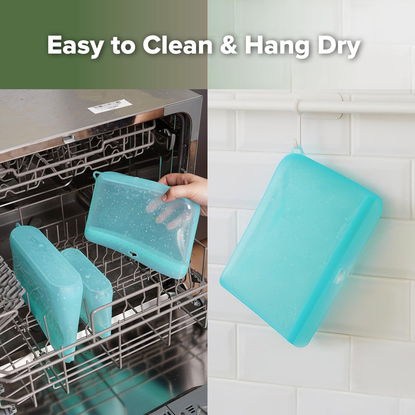 Dot Seal Silicone Storage Bag Set