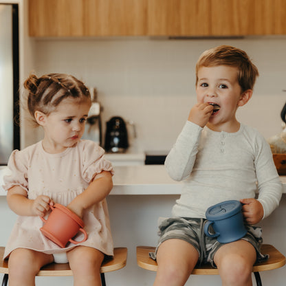 Silicone Sip-N-Snack Cup (250ml).