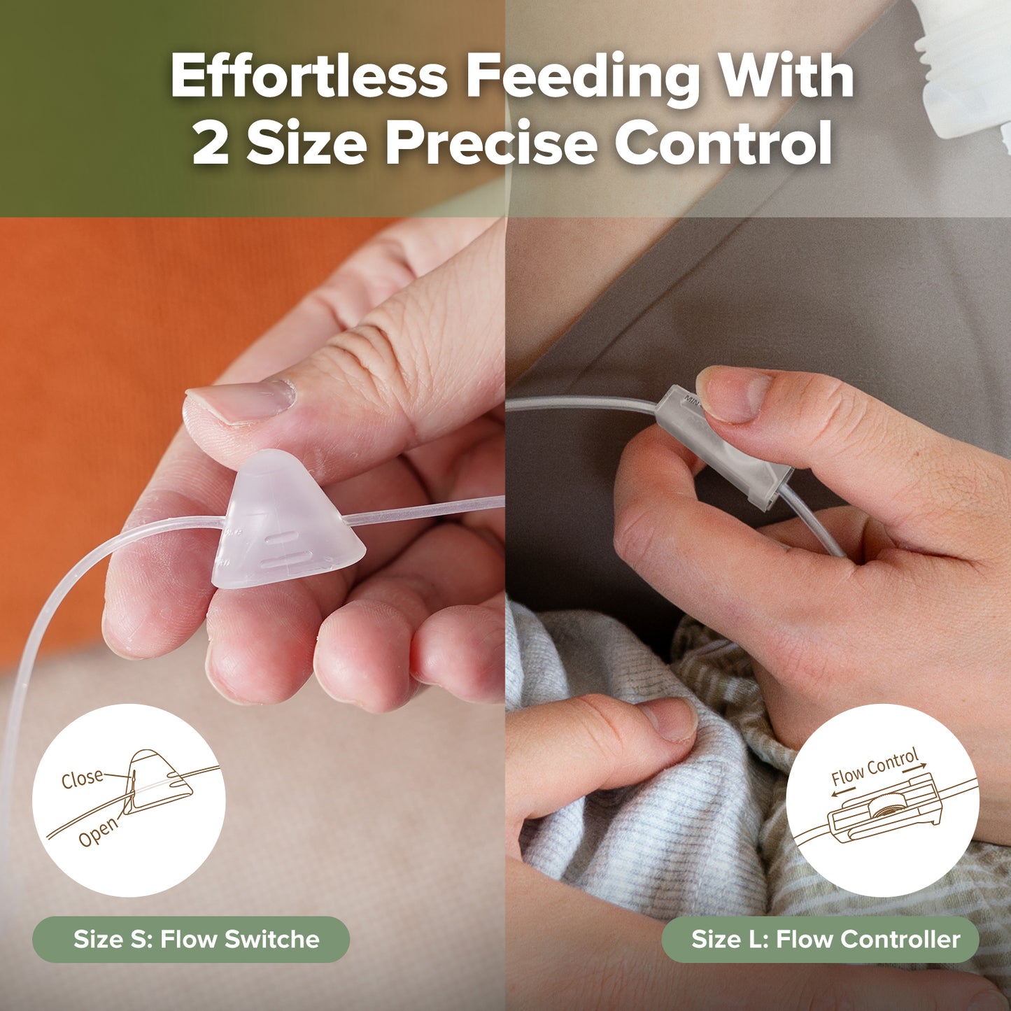 Supplemental Feeding Tube & Pouch Set (SNS)