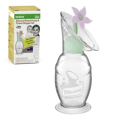 Generation 2 Breast Pump & Flower Stopper Gift Box