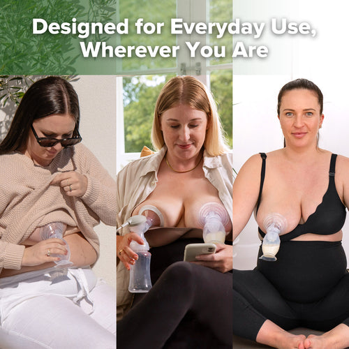 Gen. 2 Plus Silicone Manual Breast Pump + SpillGUARD Insert