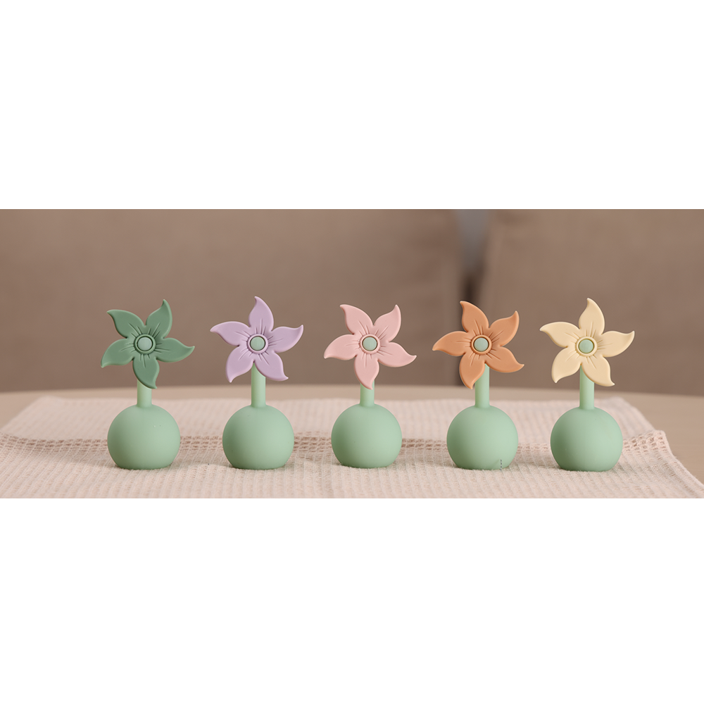 Silicone Breast Pump Flower Stopper