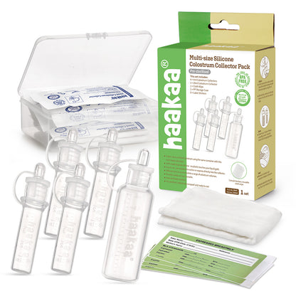 Silicone Colostrum Collector Set