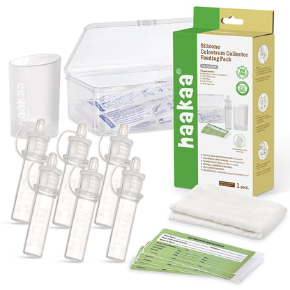 Silicone Colostrum Collector Set