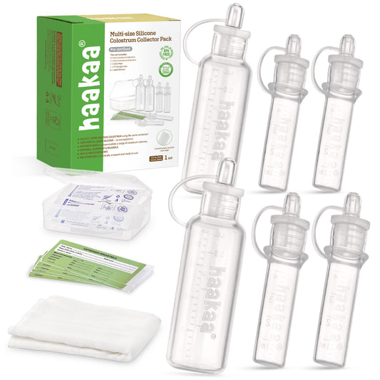 Silicone Colostrum Collector Set