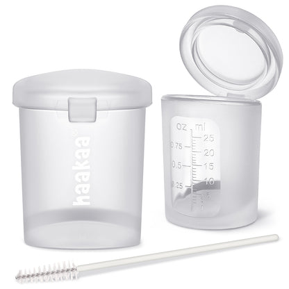 Silicone Colostrum Collector Measuring & Feeding Lidded Cup (Pre-sterilised)