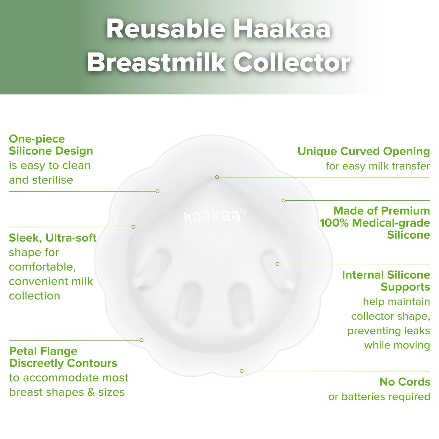 Petal Soft Silicone Milk Collector (30ml)