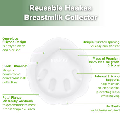 Petal Soft Silicone Milk Collector (30ml)