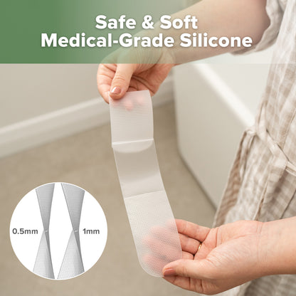 Haakaa Mum C-Section Scar Silicone Patches - 6pc (3 x 0.5mm + 3 x 1mm)