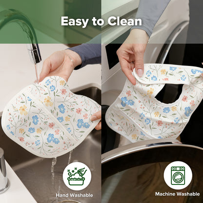 Haakaa Easy-fold Baby Bib - 2pcs