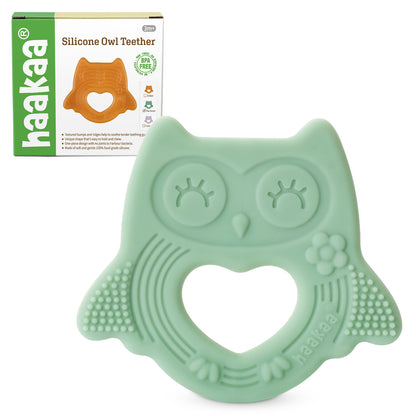 Silicone Owl Teether