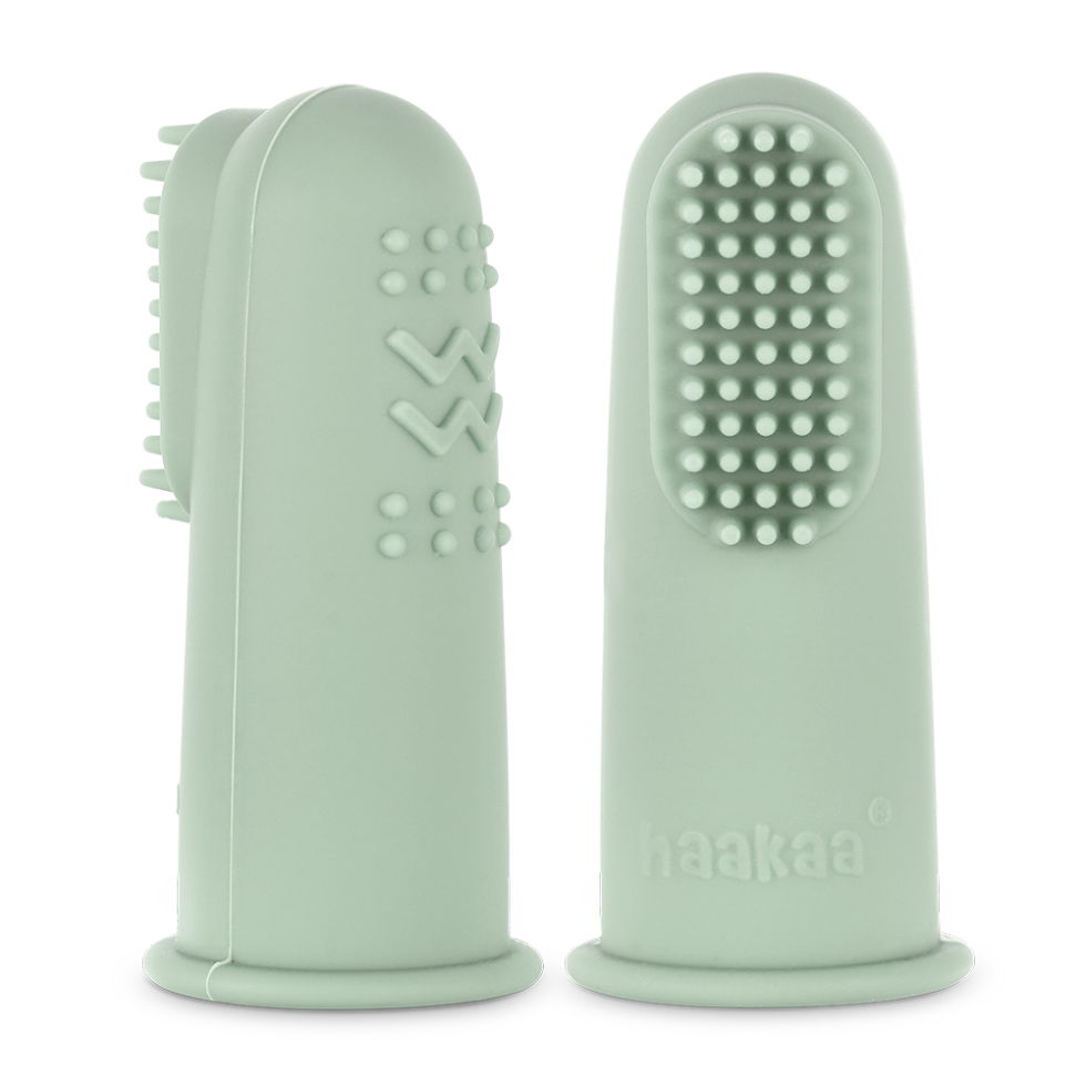 Silicone Finger Toothbrush 2pc