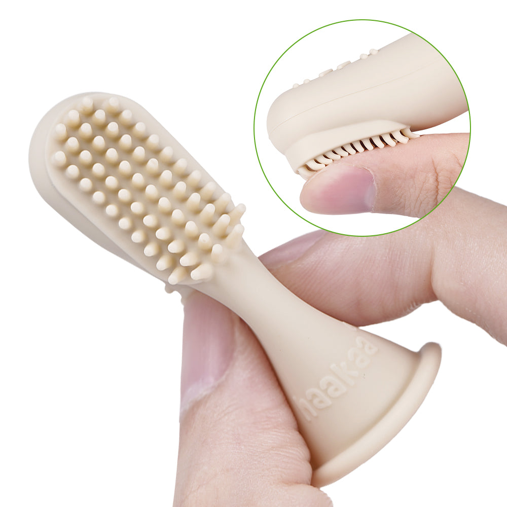 Silicone Finger Toothbrush 2pc