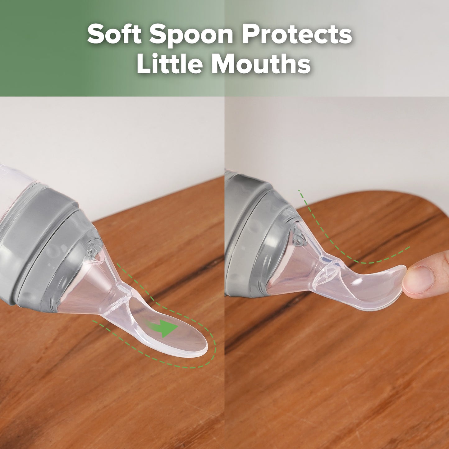 Silicone Baby Food Dispensing Spoon (120ml)