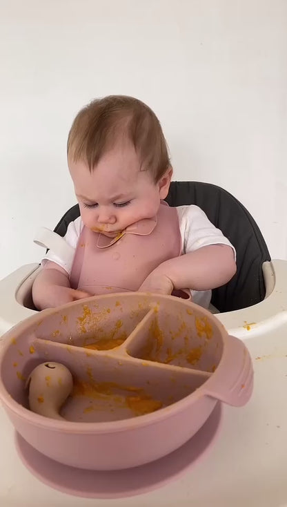 Silicone Self-Feeding Spoon Set