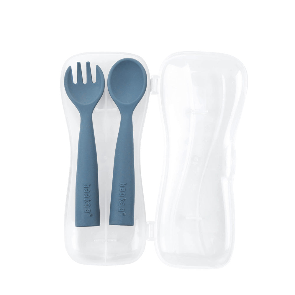 Bendy Silicone Cutlery Set | Haakaa.