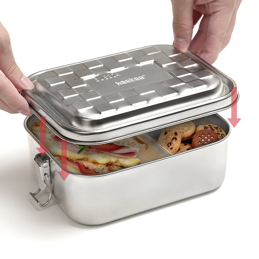 Stainless Steel Lunchbox | Haakaa.