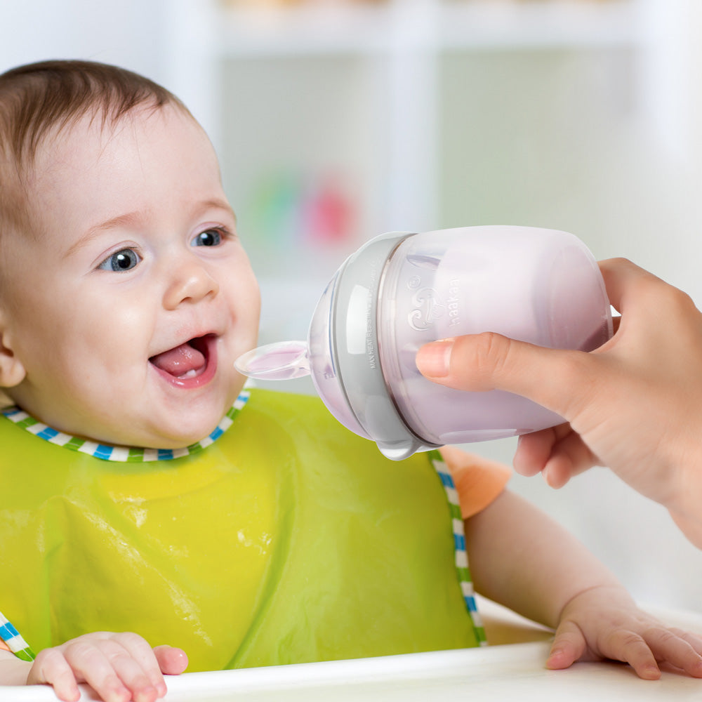 Generation 3 Silicone Feeding Spoon Bottle (160/250ml) | Haakaa.