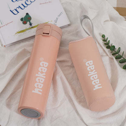 Stainless Steel Thermal Flask & Sleeve Combo | Haakaa.