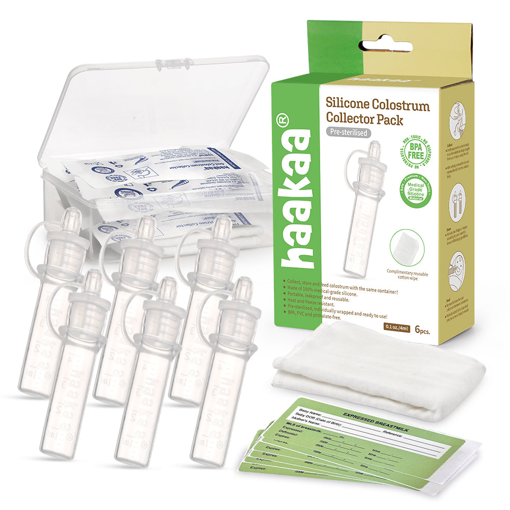 Silicone Colostrum Collector.