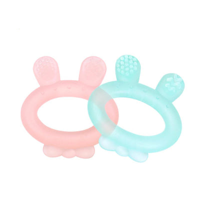 Silicone Rabbit Ear Teether | Haakaa.