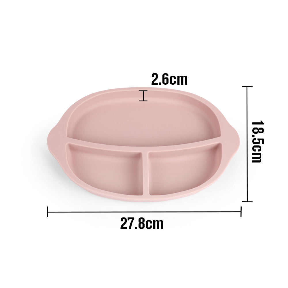 Silicone Divided Plate | Haakaa.