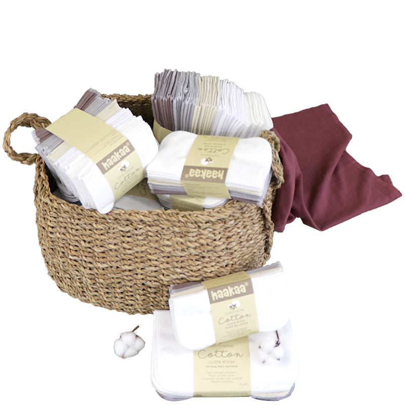 Cotton Cloth Wipes | Haakaa.
